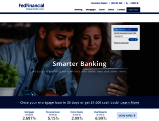 fedfinancial.org screenshot