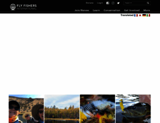 fedflyfishers.org screenshot