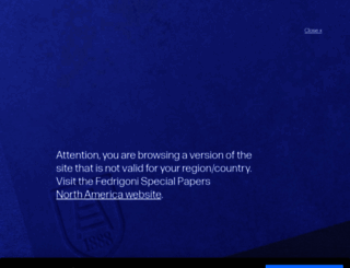 fedrigoni.co.uk screenshot