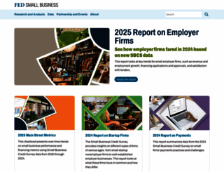 fedsmallbusiness.org screenshot