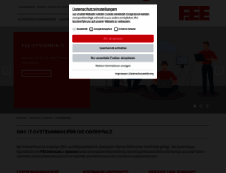 fee-systemhaus.de screenshot