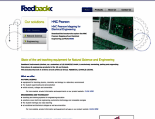 feedback-instruments.com screenshot