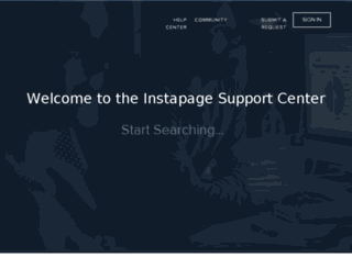 feedback.instapage.com screenshot