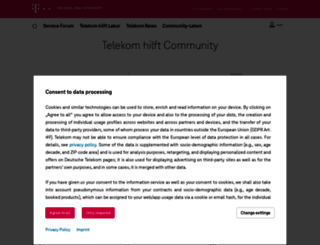 feedback.telekom-hilft.de screenshot