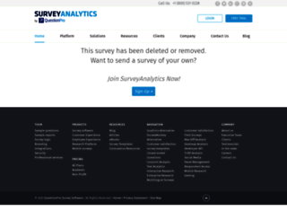 feedbackfricatgangster.surveyanalytics.com screenshot