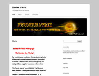 feedermatrixs.wordpress.com screenshot