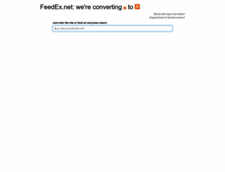 feedex.net screenshot
