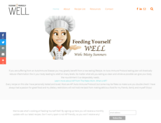 feedingyourselfwell.com screenshot
