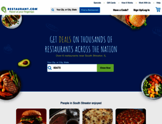 feeditforward.restaurant.com screenshot