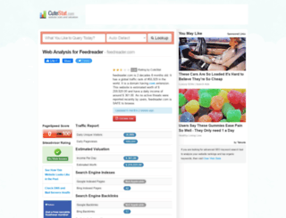 feedreader.com.cutestat.com screenshot