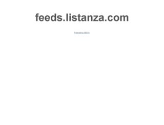 feeds.listanza.com screenshot