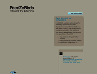 feedzebirds.com screenshot