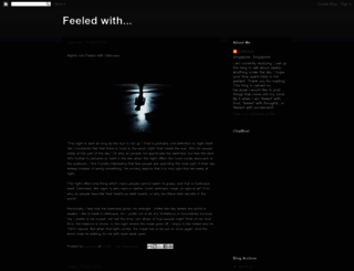 feeled-with-thoughts.blogspot.com screenshot