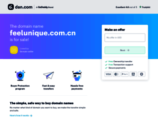 feelunique.com.cn screenshot