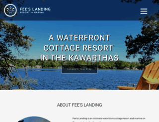 feeslanding.com screenshot