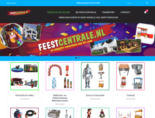feestcentrale.nl screenshot