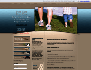 feetfirst-footcare.com screenshot