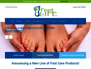 feetforlifemedical.ca screenshot