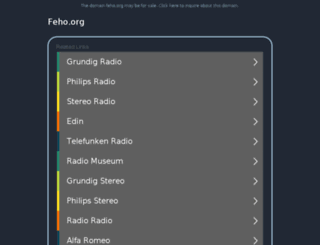 feho.org screenshot