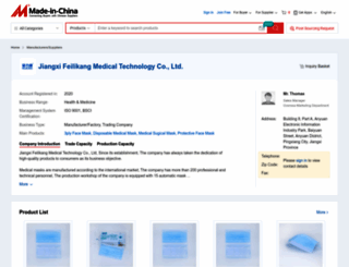 feilikang.en.made-in-china.com screenshot