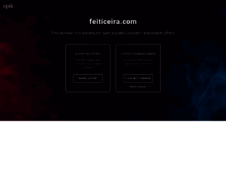 feiticeira.com screenshot