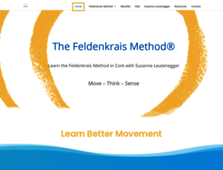 feldenkraiscork.com screenshot