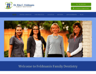 feldmanisfamilydentistry.com screenshot