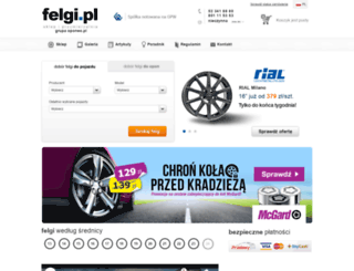 felgi.pl screenshot