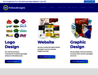 feliasdesigns.com screenshot