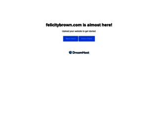 felicitybrown.com screenshot