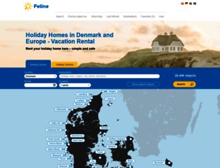 feline-holidays.com screenshot