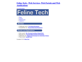 felinetech.com screenshot