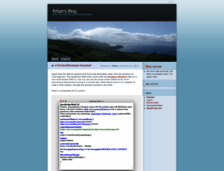 felipe.wordpress.com screenshot