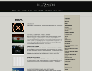 felixmoreno.com screenshot