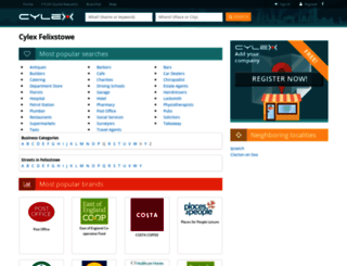 felixstowe.cylex-uk.co.uk screenshot