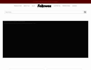 fellowes.com.sg screenshot