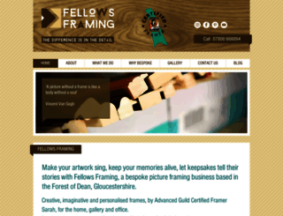 fellowsframing.co.uk screenshot