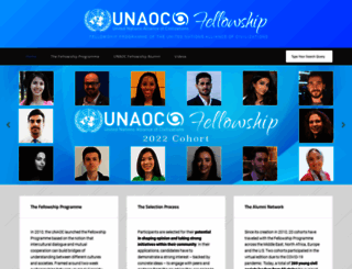 fellowship.unaoc.org screenshot