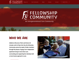 fellowshipcommunity.org screenshot
