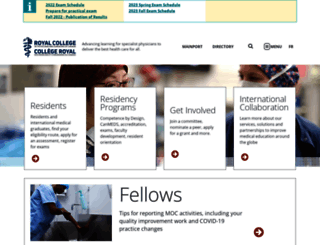 fellowshipmatters.royalcollege.ca screenshot