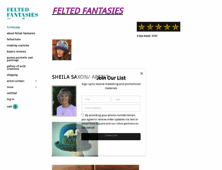 feltedfantasies.com screenshot