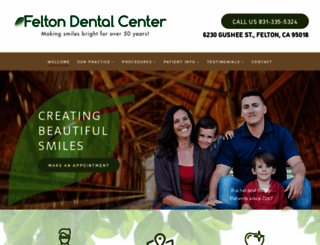 feltondentalcenter.com screenshot