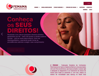 femama.org.br screenshot