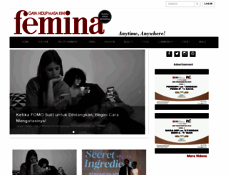 femina.co.id screenshot