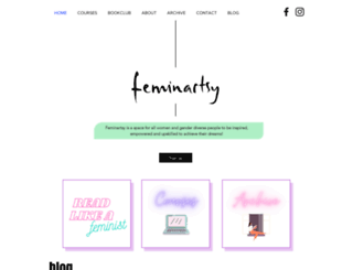 feminartsy.com screenshot