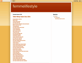 femmelifestyle.blogspot.in screenshot