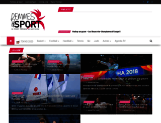 femmesdesport.fr screenshot