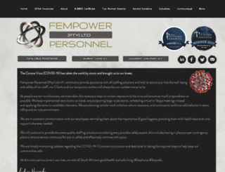 fempower.co.za screenshot