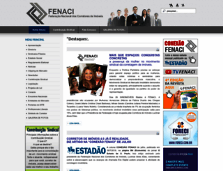 fenaci.org.br screenshot