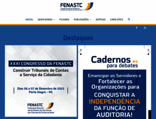 fenastc.org.br screenshot
